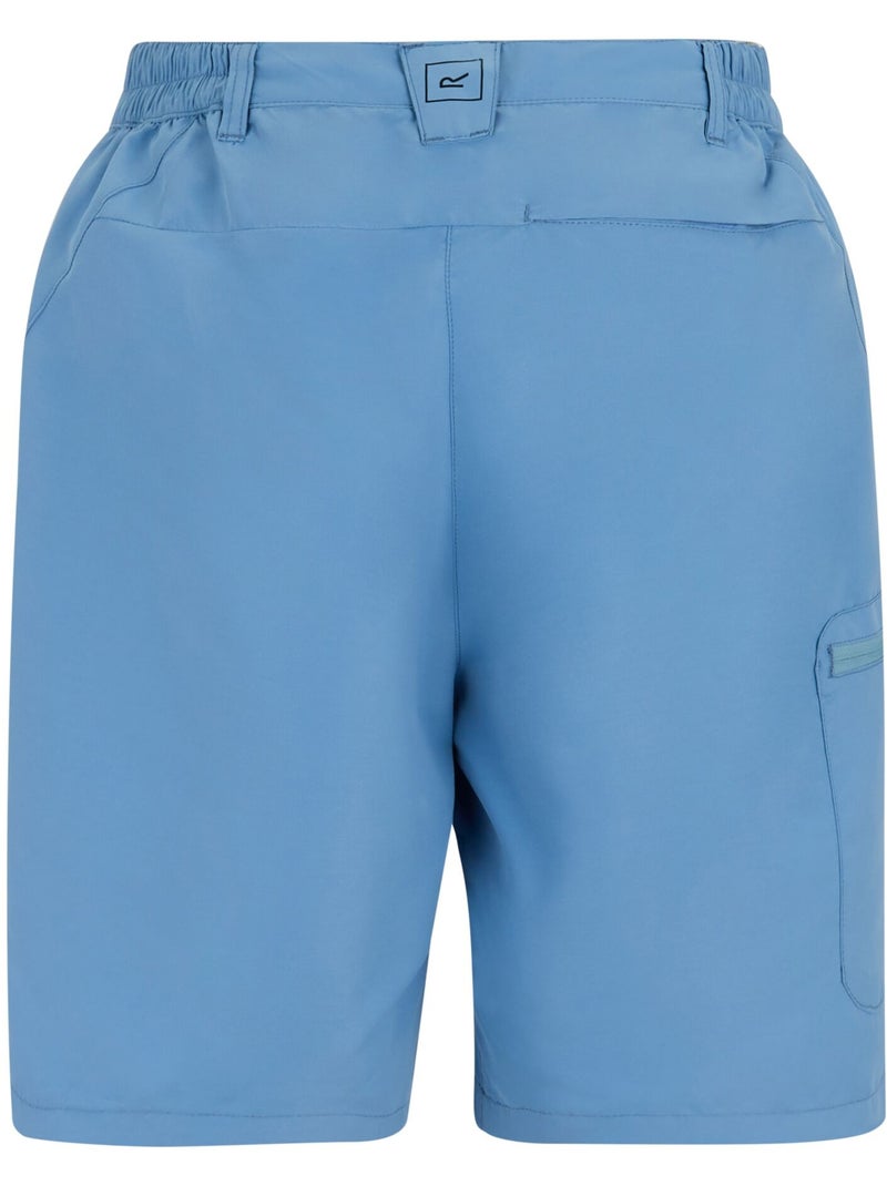 Regatta - Short de marche à taille semi-élastiquée CHASKA Bleu clair - Kiabi