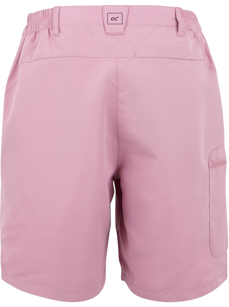 Regatta - Short de marche à taille semi-élastiquée CHASKA Rose clair - Kiabi