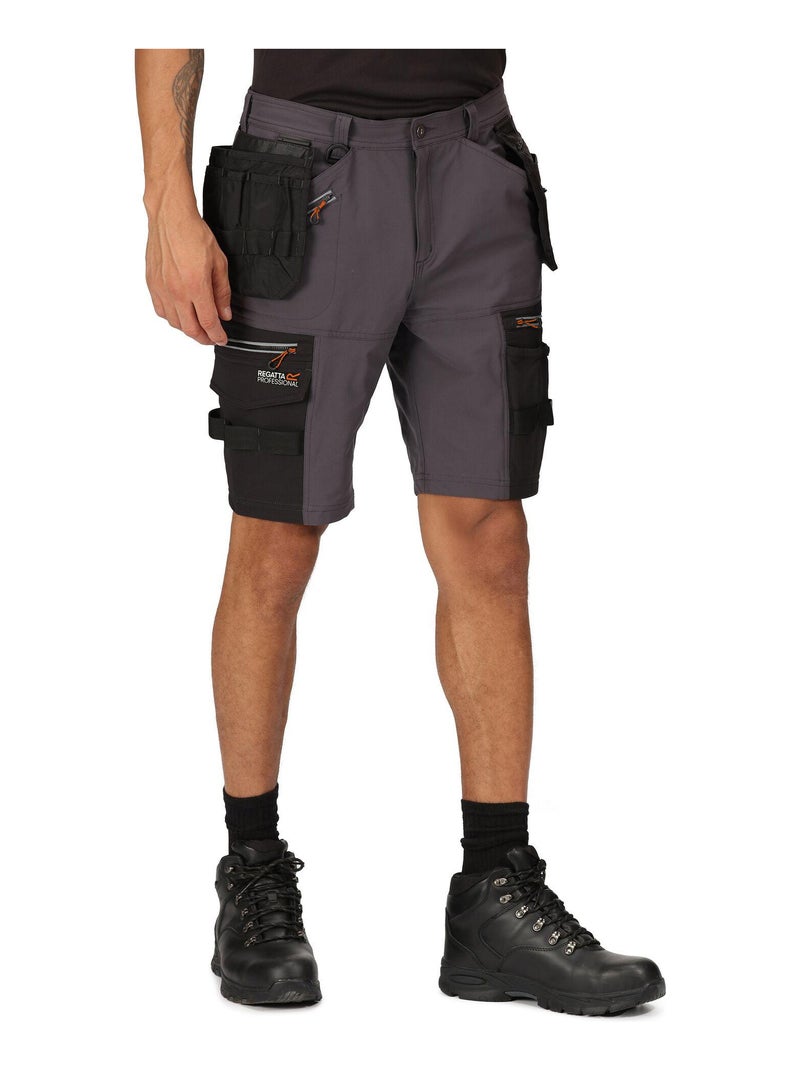 Regatta - Short INFILTRATE Gris Noir - Kiabi