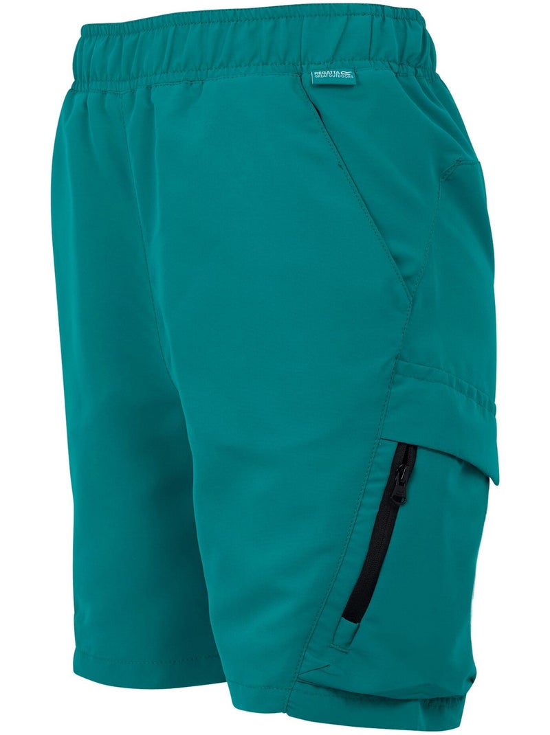 Regatta - Short uni à taille élastiquée SORCER Bleu lagon - Kiabi