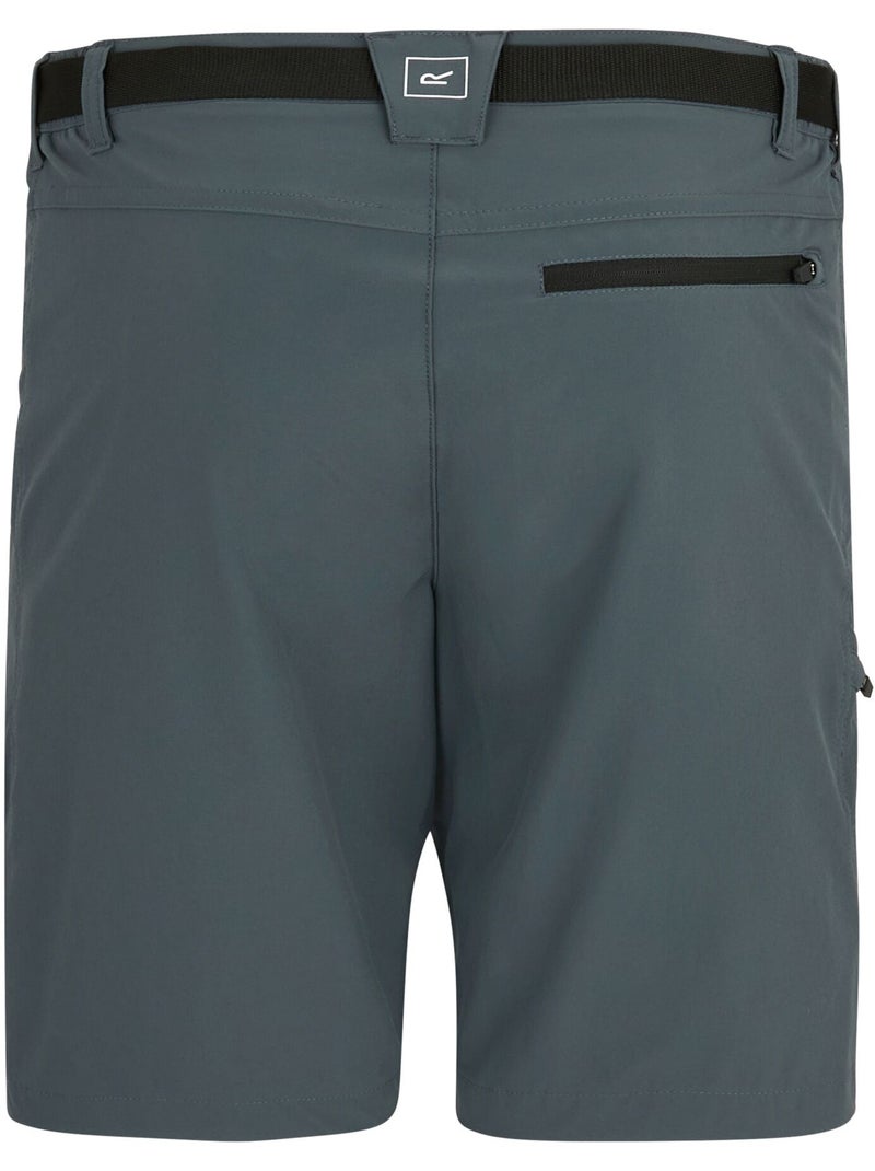 Regatta - Short uni à taille semi-élastiquée et ceinture amovible XERT Gris foncé - Kiabi