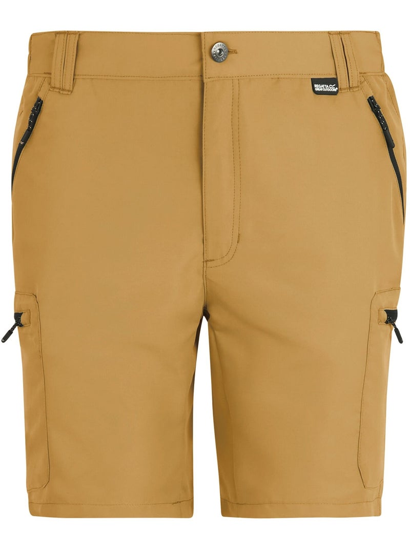 Regatta - Short uni à taille semi-élastiquée LEESVILLE Jaune foncé - Kiabi