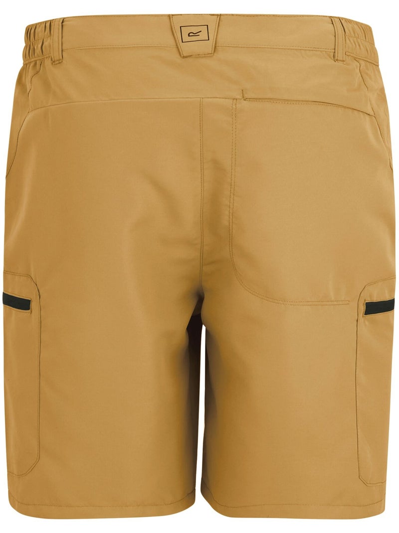 Regatta - Short uni à taille semi-élastiquée LEESVILLE Jaune foncé - Kiabi
