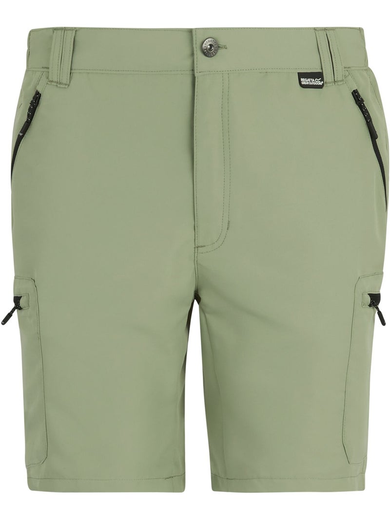 Regatta - Short uni à taille semi-élastiquée LEESVILLE Vert pastel - Kiabi