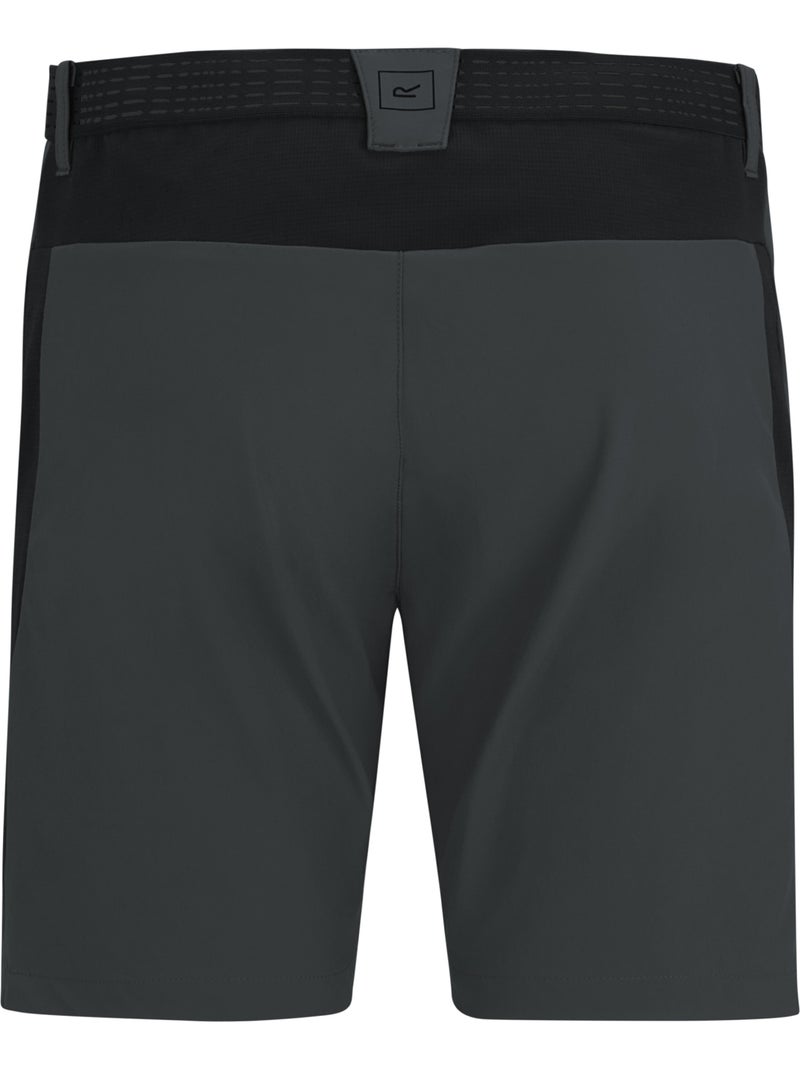 Regatta - Short uni à taille semi-élastiquée MOUNTAIN Bleu marine - Kiabi