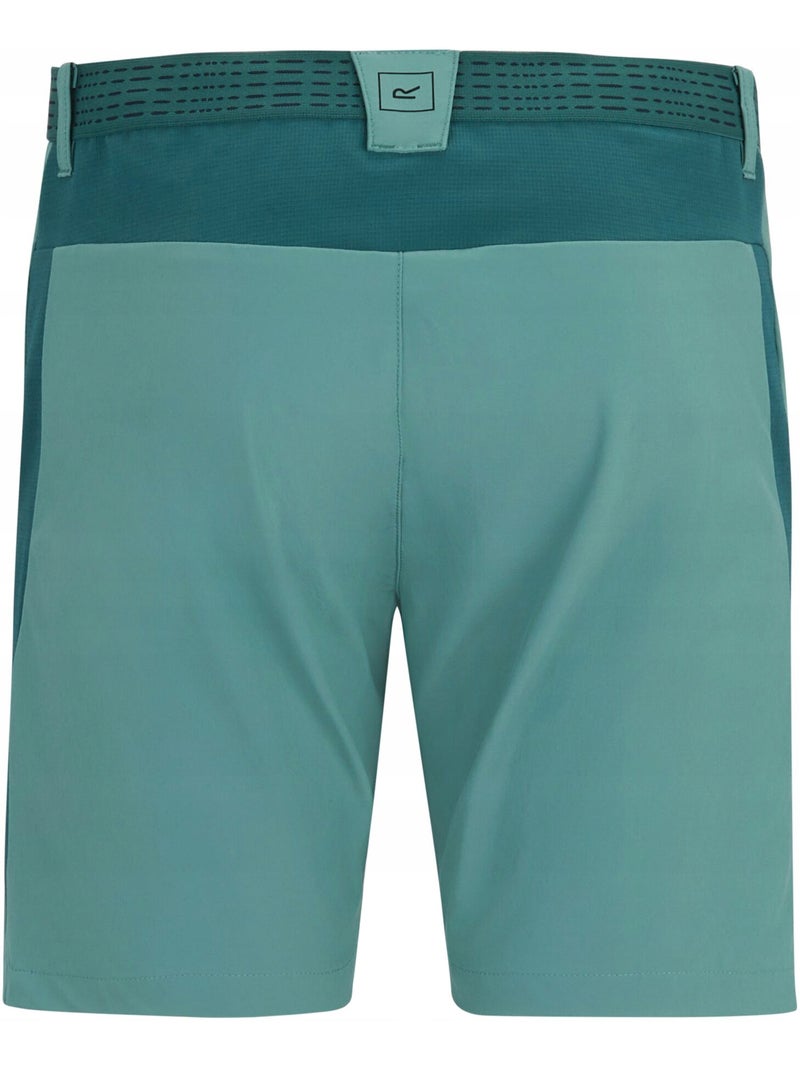 Regatta - Short uni à taille semi-élastiquée MOUNTAIN Bleu turquoise - Kiabi