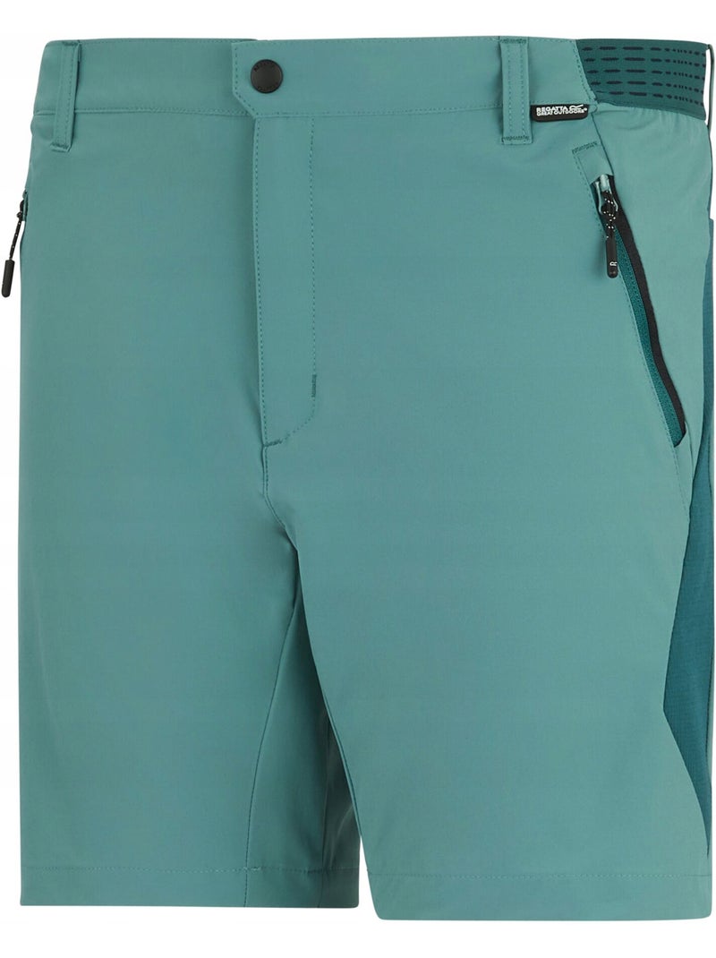 Regatta - Short uni à taille semi-élastiquée MOUNTAIN Bleu turquoise - Kiabi