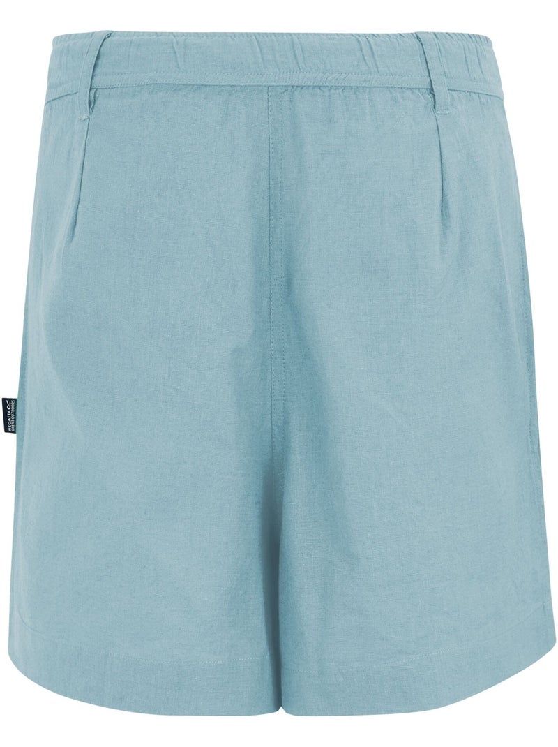 Regatta - Short uni à taille semi-élastiquée SABELLE Bleu ciel - Kiabi
