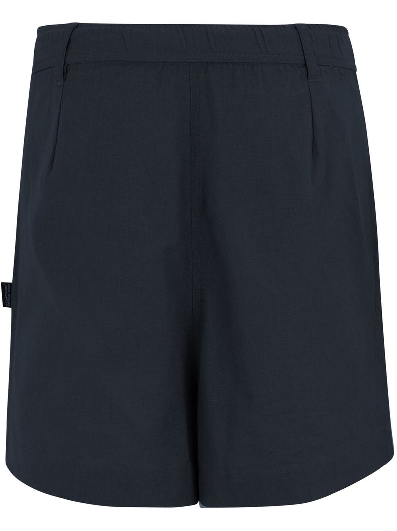 Regatta - Short uni à taille semi-élastiquée SABELLE Bleu marine - Kiabi