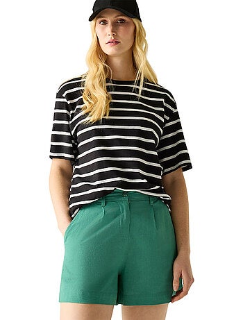 Regatta - Short uni à taille semi-élastiquée SABELLE