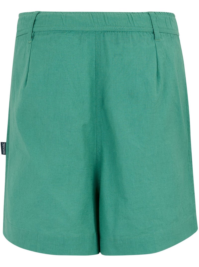 Regatta - Short uni à taille semi-élastiquée SABELLE Turquoise - Kiabi
