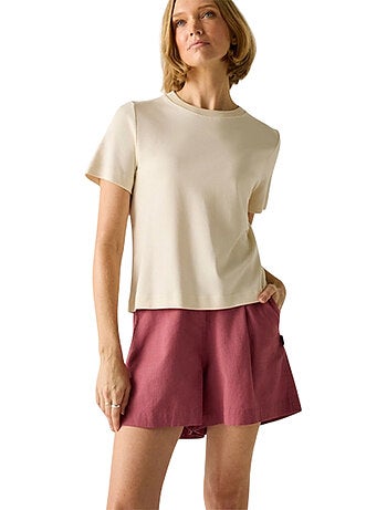 Regatta - Short uni à taille semi-élastiquée SABELLE