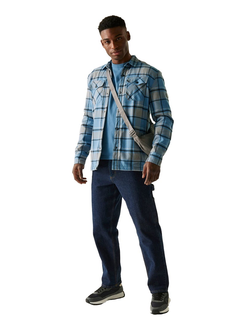 Regatta - Surchemise motif/style à carreaux SPENNITH Gris Bleu - Kiabi