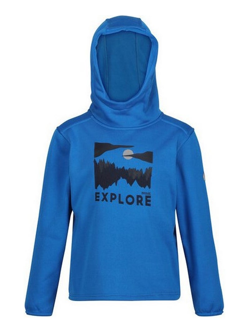 Pull à Capuche Femme Regatta Bleu Taille 10 - Polaire Douce - Randonnée