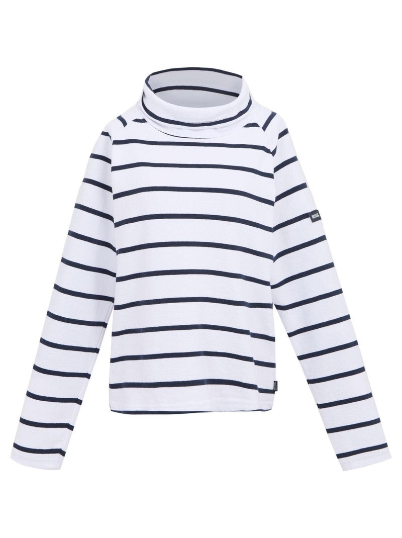 Regatta - Sweat HAVENDO Blanc Bleu - Kiabi