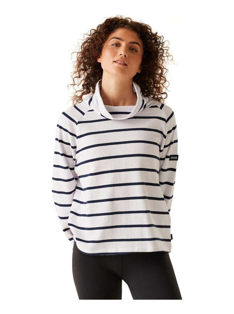 Regatta - Sweat HAVENDO Blanc Bleu - Kiabi