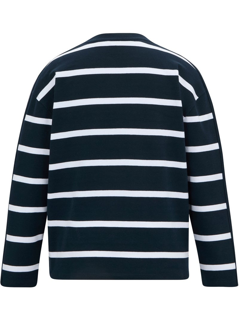 Regatta - Sweat motif/style à rayures AVIRA Bleu Bleu marine Blanc - Kiabi