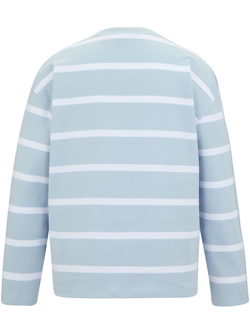 Regatta - Sweat motif/style à rayures AVIRA Bleu ciel - Kiabi