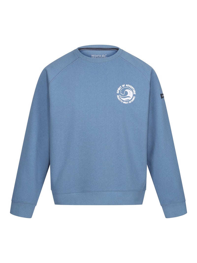 Regatta - Sweat NITHSDALE Gris Bleu - Kiabi