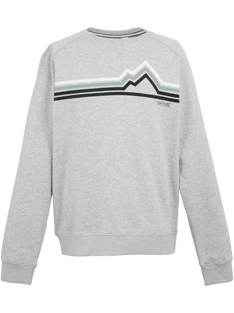 Regatta - Sweat NITHSDALE Gris chiné - Kiabi