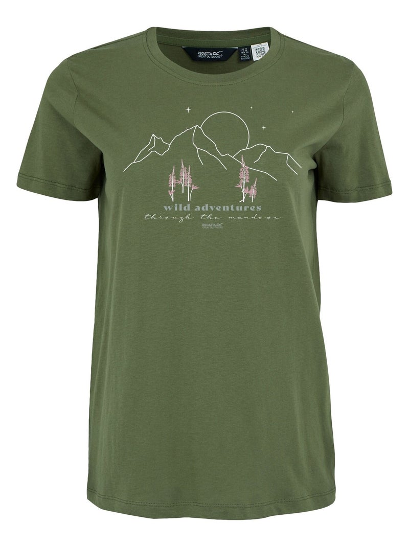 Regatta - T-shirt ADVENTURE FILANDRA Vert - Kiabi