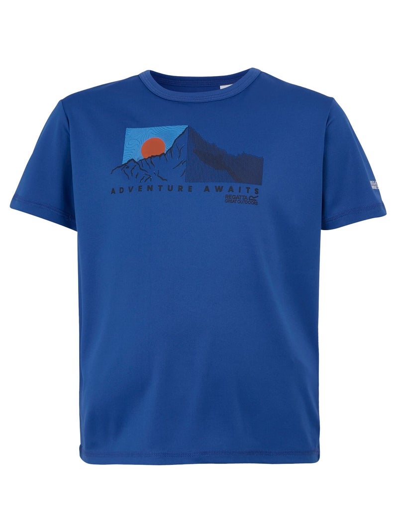 Regatta - T-shirt ALVARADO Bleu Noir - Kiabi