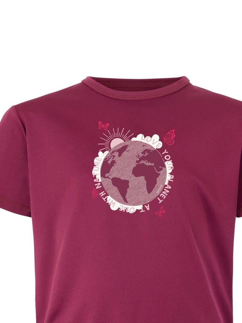 Regatta - T-shirt ALVARADO Bordeaux - Kiabi