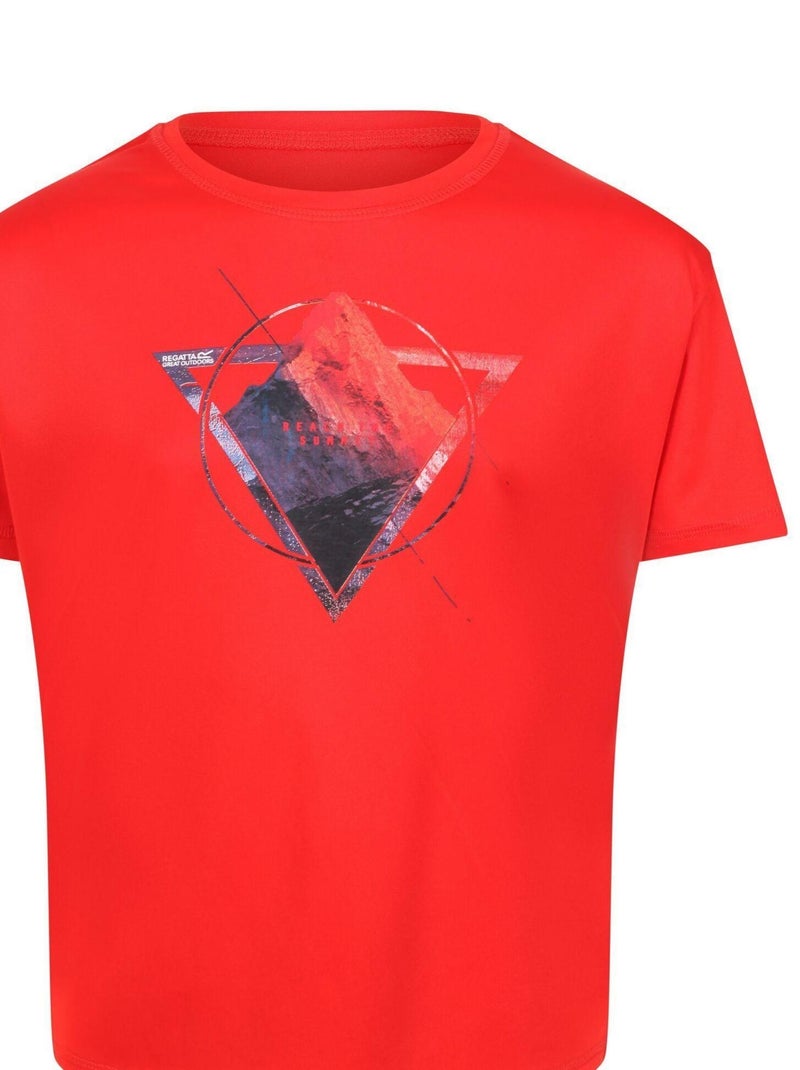 Regatta - T-shirt ALVARADO Rouge clair - Kiabi