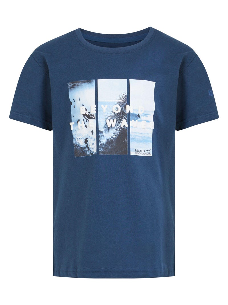 Regatta - T-shirt BOSLEY Bleu outremer - Kiabi