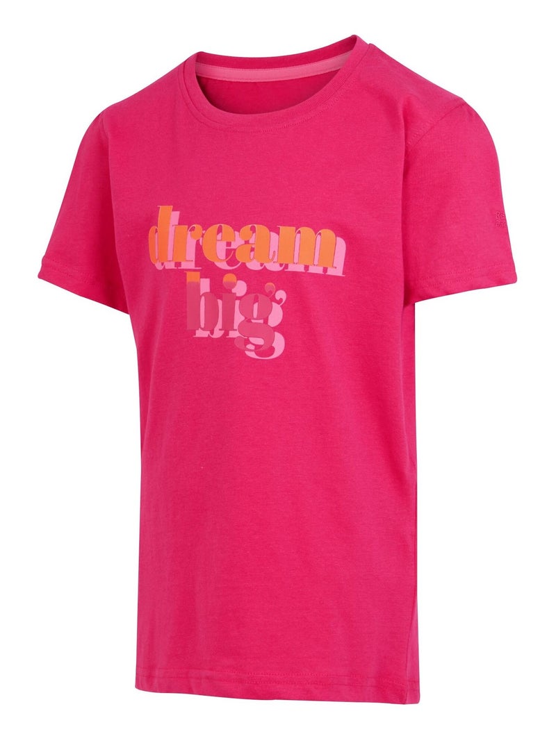 Regatta - T-shirt BOSLEY DREAM BIG Fluo - Kiabi