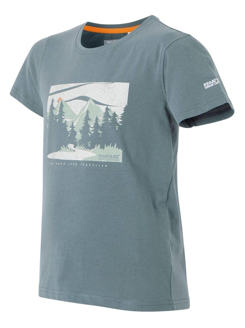 Regatta - T-shirt BOSLEY Gris foncé - Kiabi