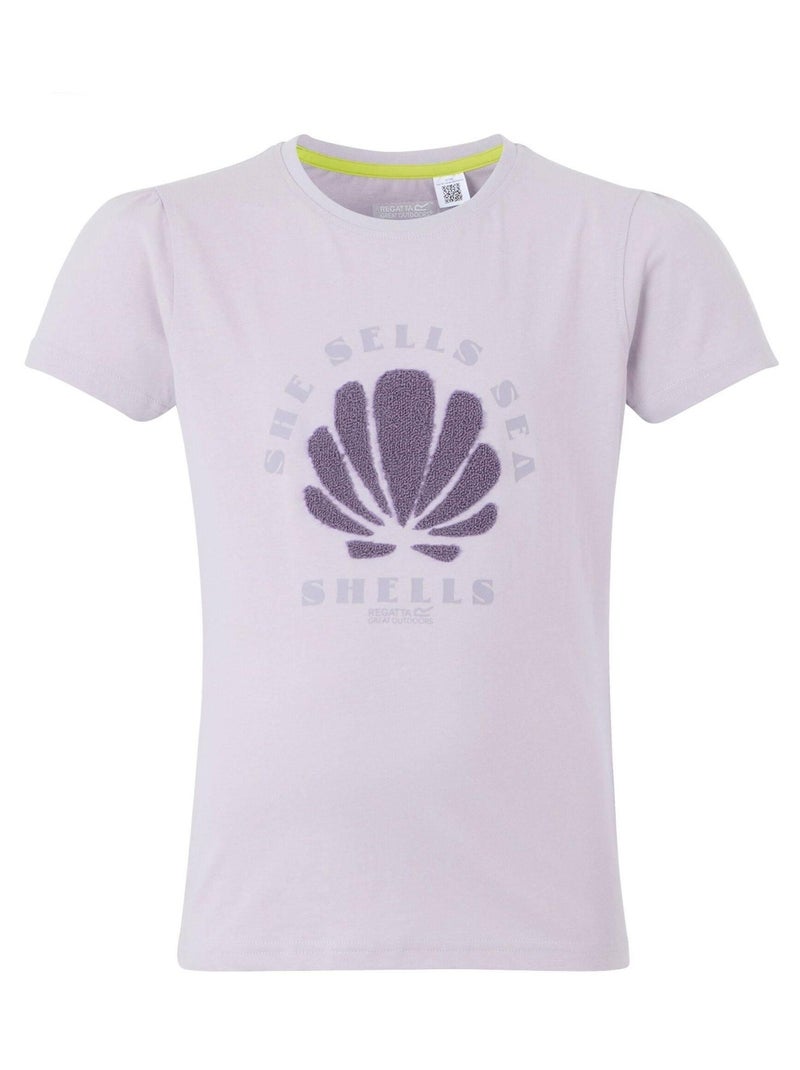 Regatta - T-shirt BOSLEY Mauve lilas - Kiabi