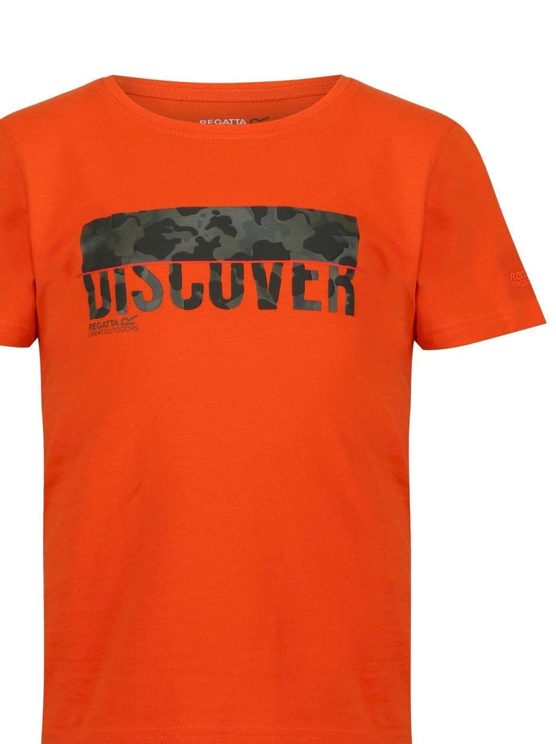 Regatta - T-shirt BOSLEY Orange clair - Kiabi