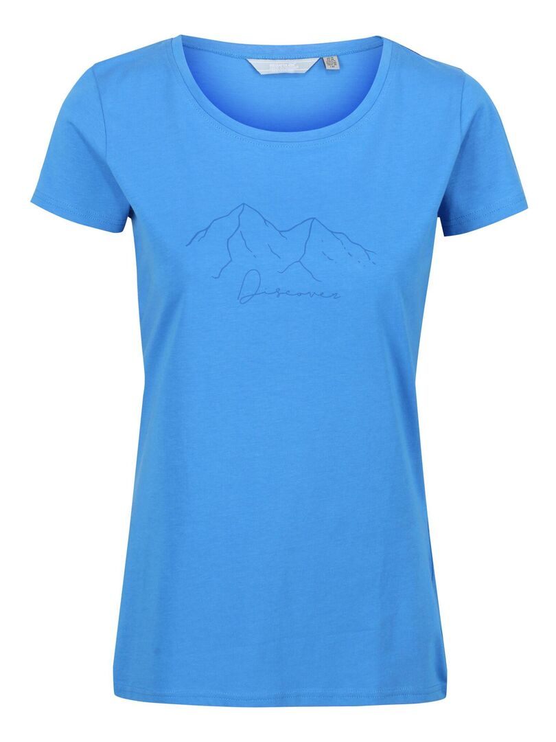 T-shirt KANABEACH Bleu - Taille 38 - Neuf Avec étiquettes - Couleur Blanc