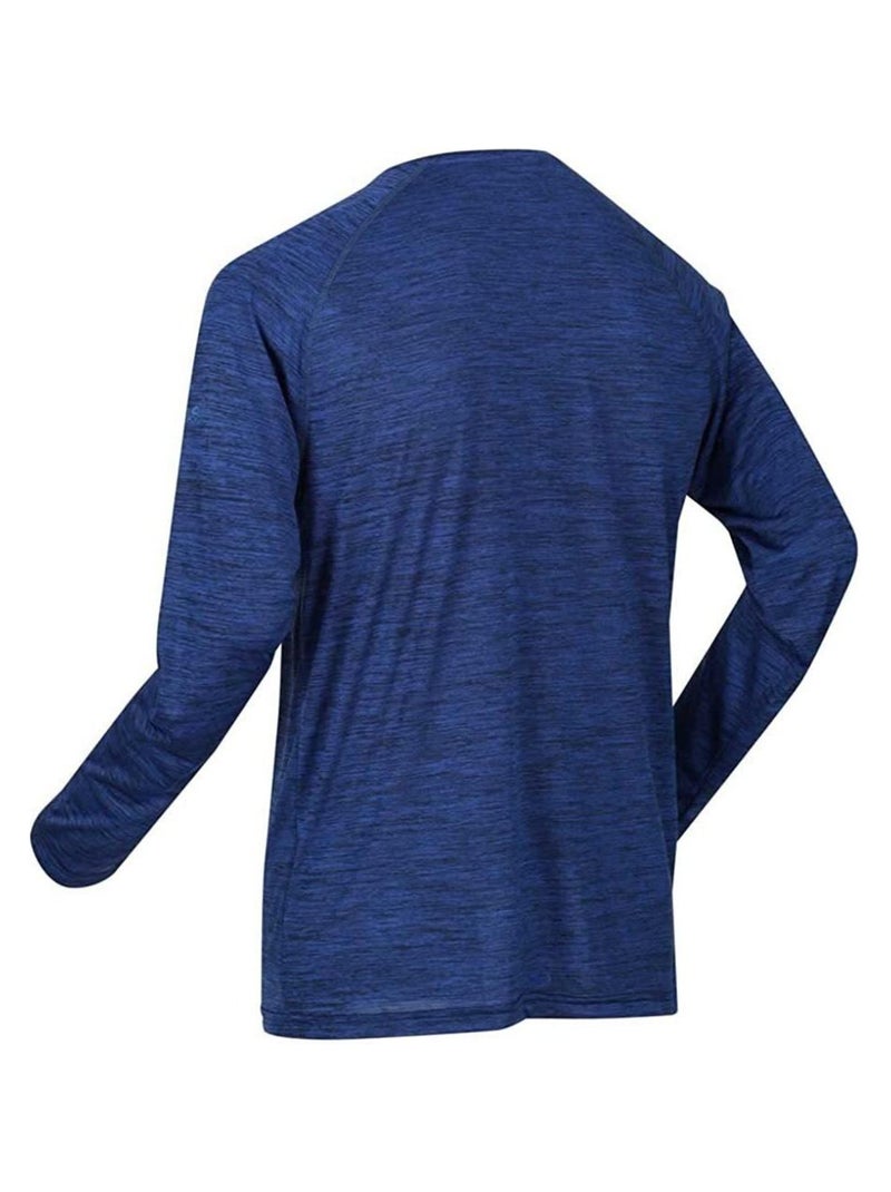Regatta - T-shirt BURLOW Bleu méditerranée - Kiabi