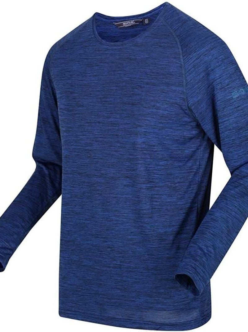 Regatta - T-shirt BURLOW Bleu méditerranée - Kiabi