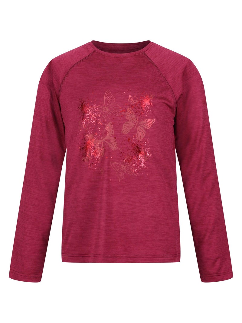 Regatta - T-shirt BURNLEE Rouge foncé - Kiabi