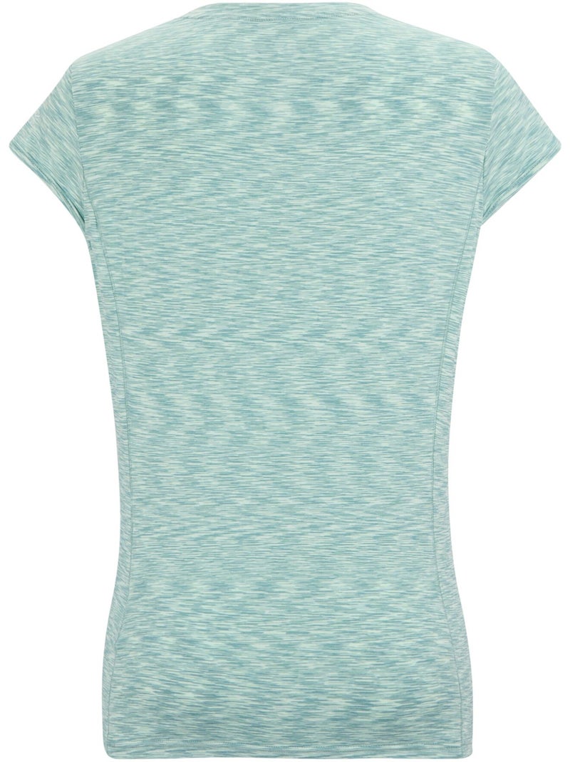 Regatta - T-shirt chiné manches courtes HYPERDIMENSION Turquoise - Kiabi