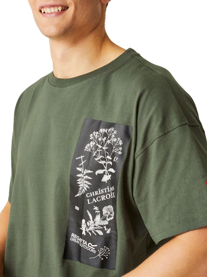 Regatta - T-shirt CHRISTIAN LACROIX ARAMON Vert kaki - Kiabi