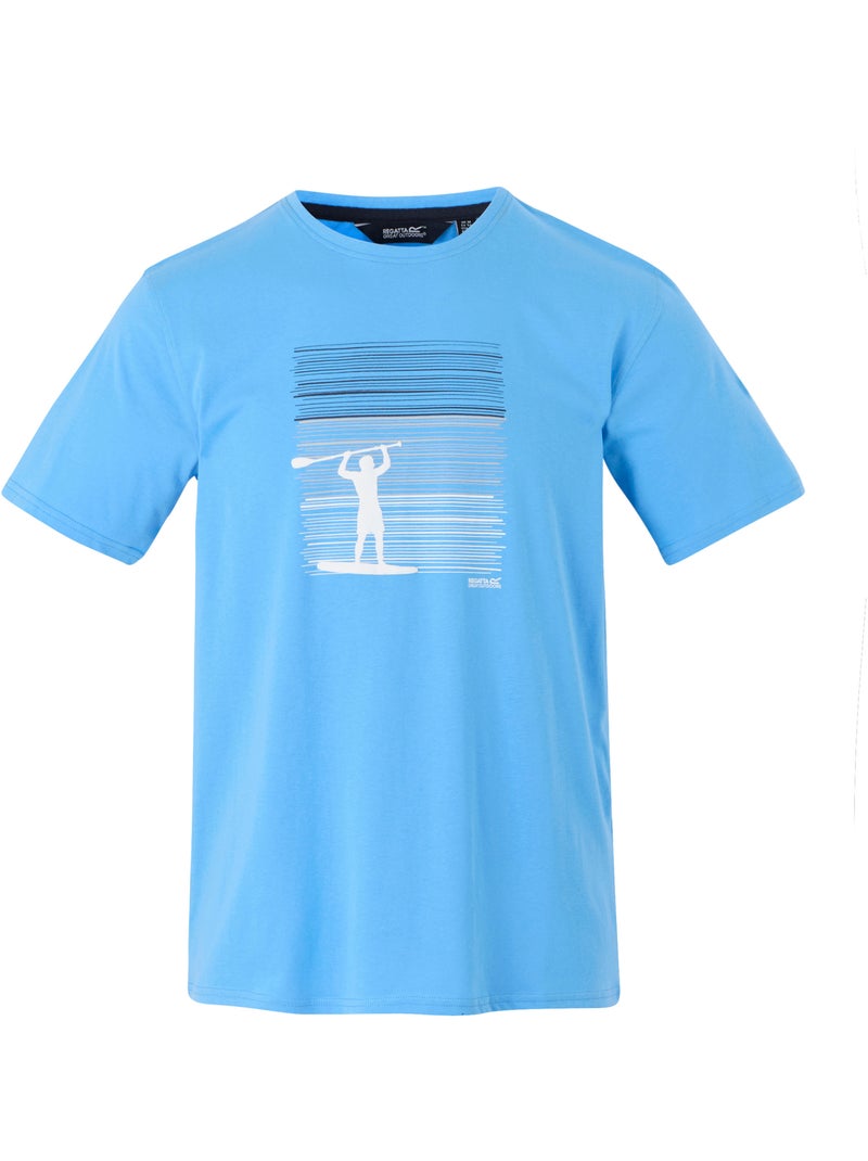 Regatta - T-shirt CLINE Bleu clair - Kiabi