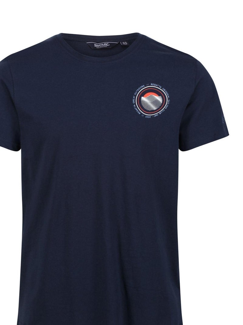 Regatta - T-shirt CLINE Bleu marine - Kiabi
