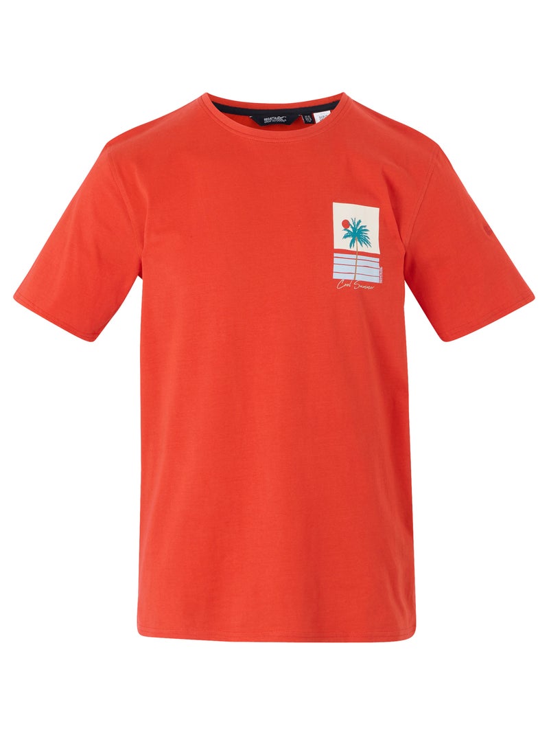 Regatta - T-shirt CLINE COOL SUMMER Rouge coquelicot - Kiabi