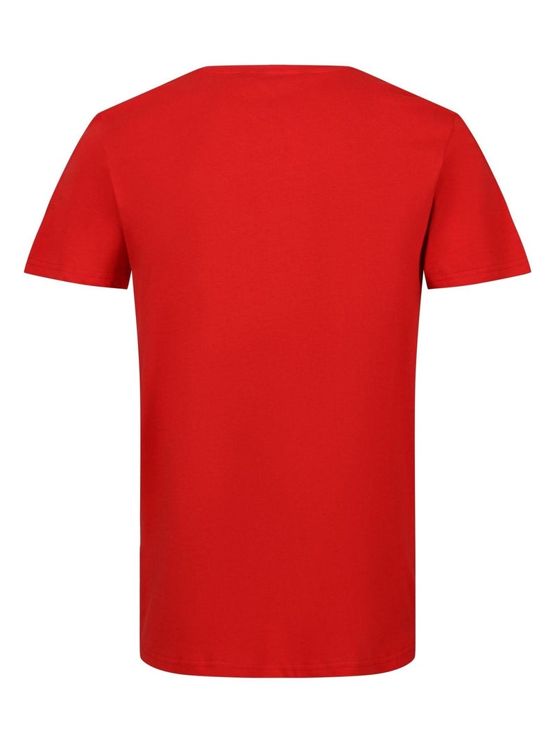 Regatta - T-shirt CLINE Rouge foncé - Kiabi