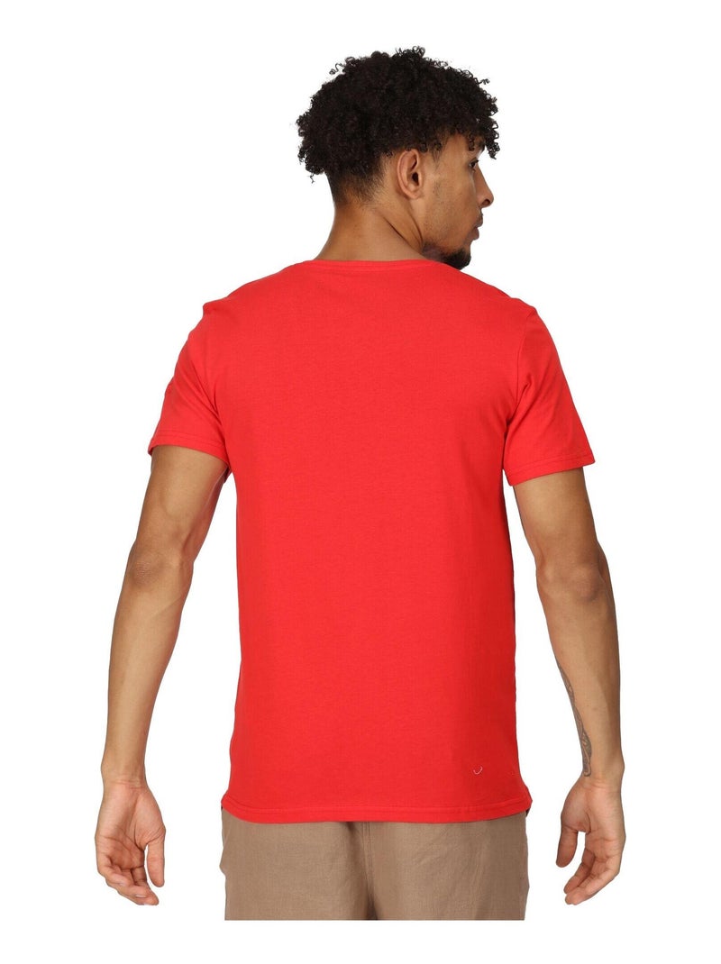 Regatta - T-shirt CLINE Rouge foncé - Kiabi