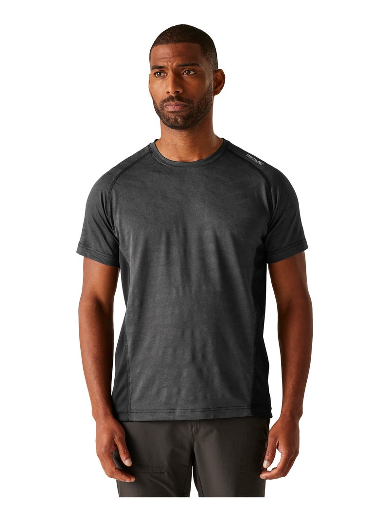 Regatta - T-shirt CORBALLIS Noir Noir - Kiabi