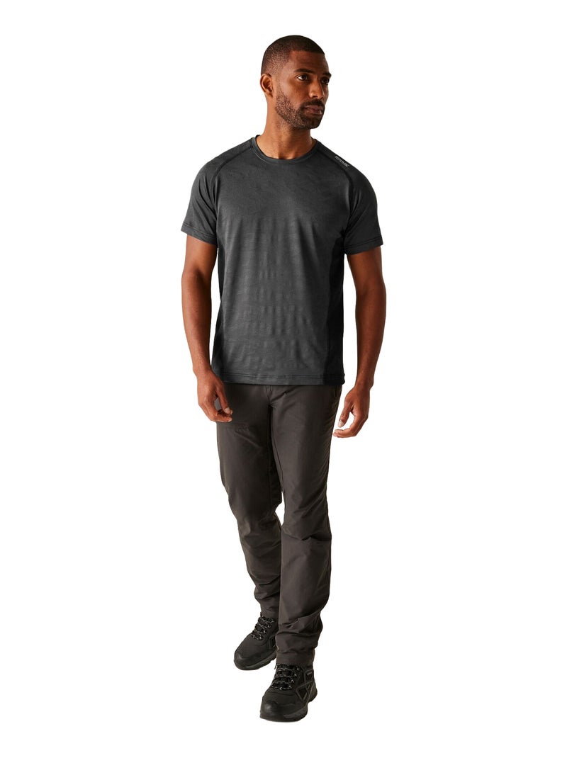 Regatta - T-shirt CORBALLIS Noir Noir - Kiabi