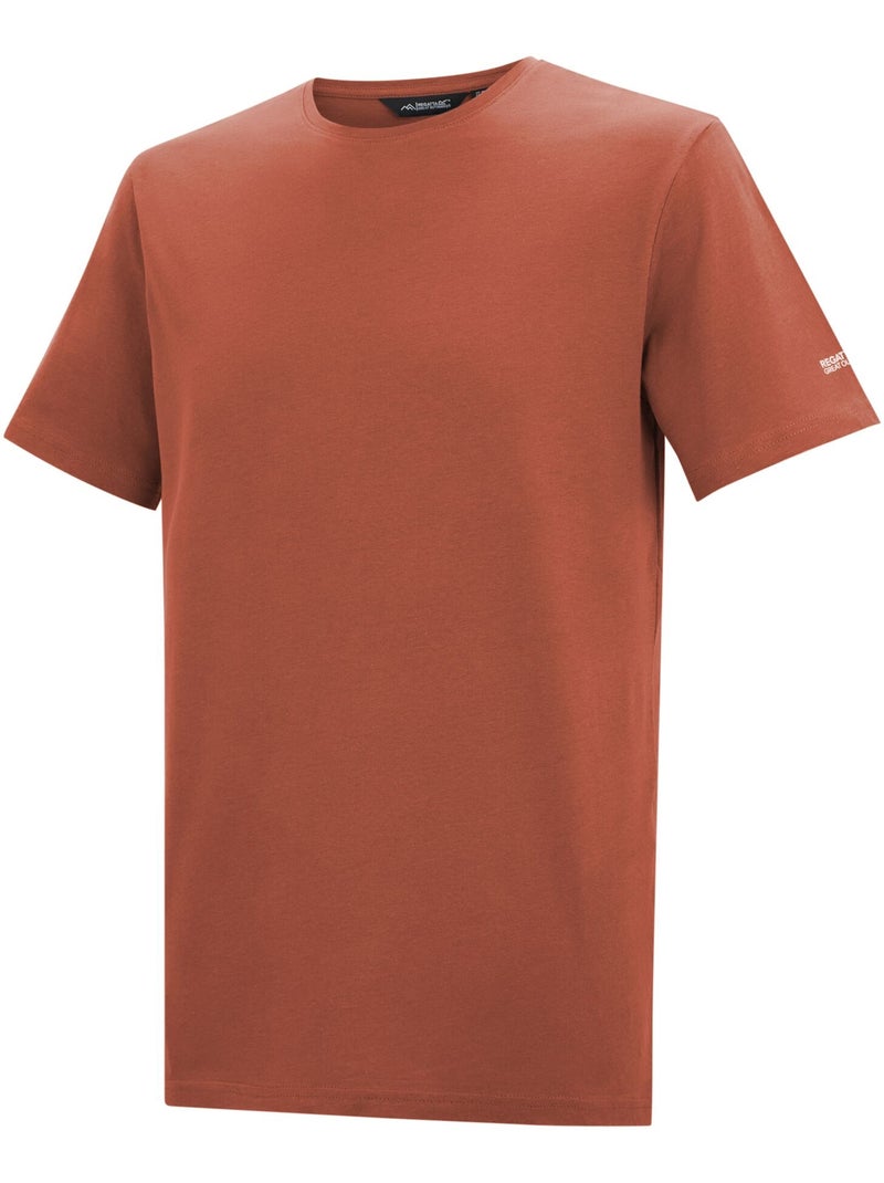 Regatta - T-shirt de sport léger et uni TAIT Rouge brique - Kiabi