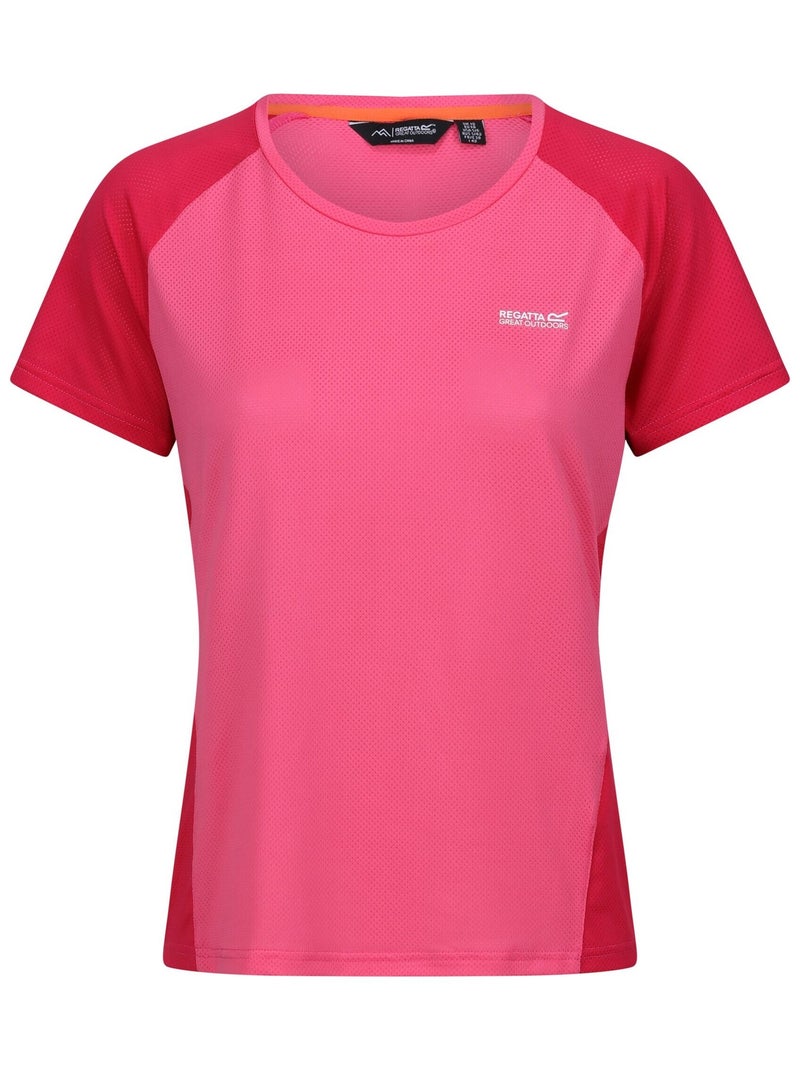 Regatta - T-shirt EMERA Rose foncé - Kiabi