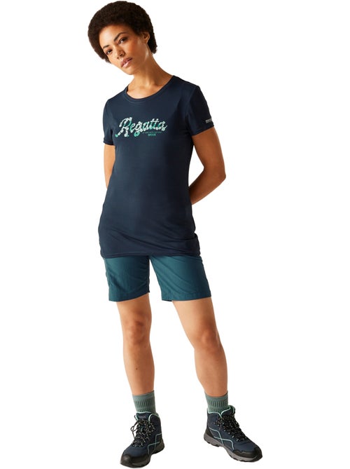 Regatta - T-shirt extensible motif/style fleurs FINGAL - Kiabi