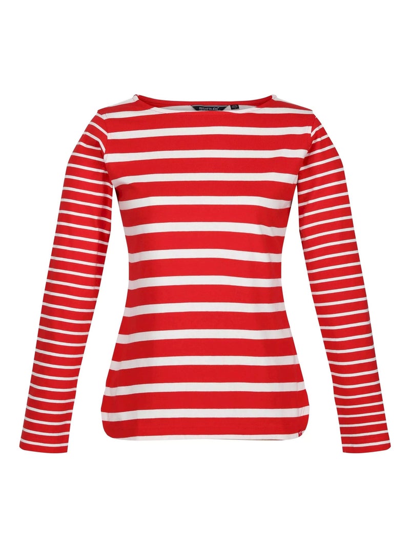 Regatta - T-shirt FARIDA Blanc Rouge - Kiabi